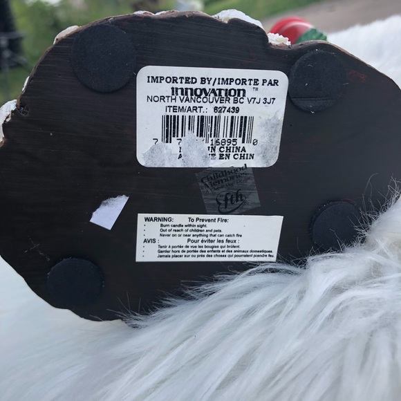 Winter Holiday tape candle holder - Picture 11 of 12